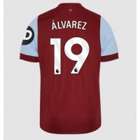 Camiseta West Ham United Edson Alvarez #19 Primera Equipación Replica 2023-24 mangas cortas